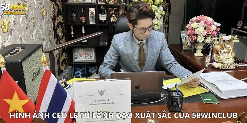 Hình ảnh CEO Lê Tú lãnh đạo xuất sắc của thương hiệu này
