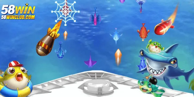 Tựa game bắn cá xèng live Rainbow Fish