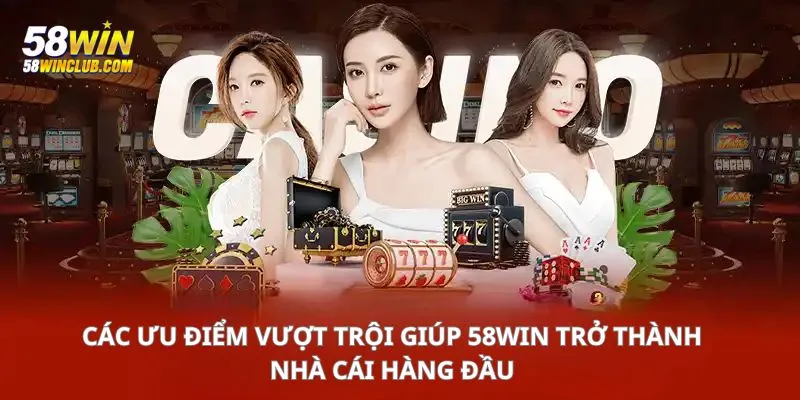  Giới thiệu về công ty 58WIN với các ưu điểm vượt trội giúp trở thành nhà cái hàng đầu