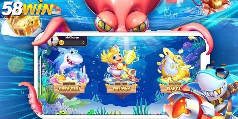 Với đồ họa 3D sắc nét bạn được hòa mình và biển cả rộng lớn